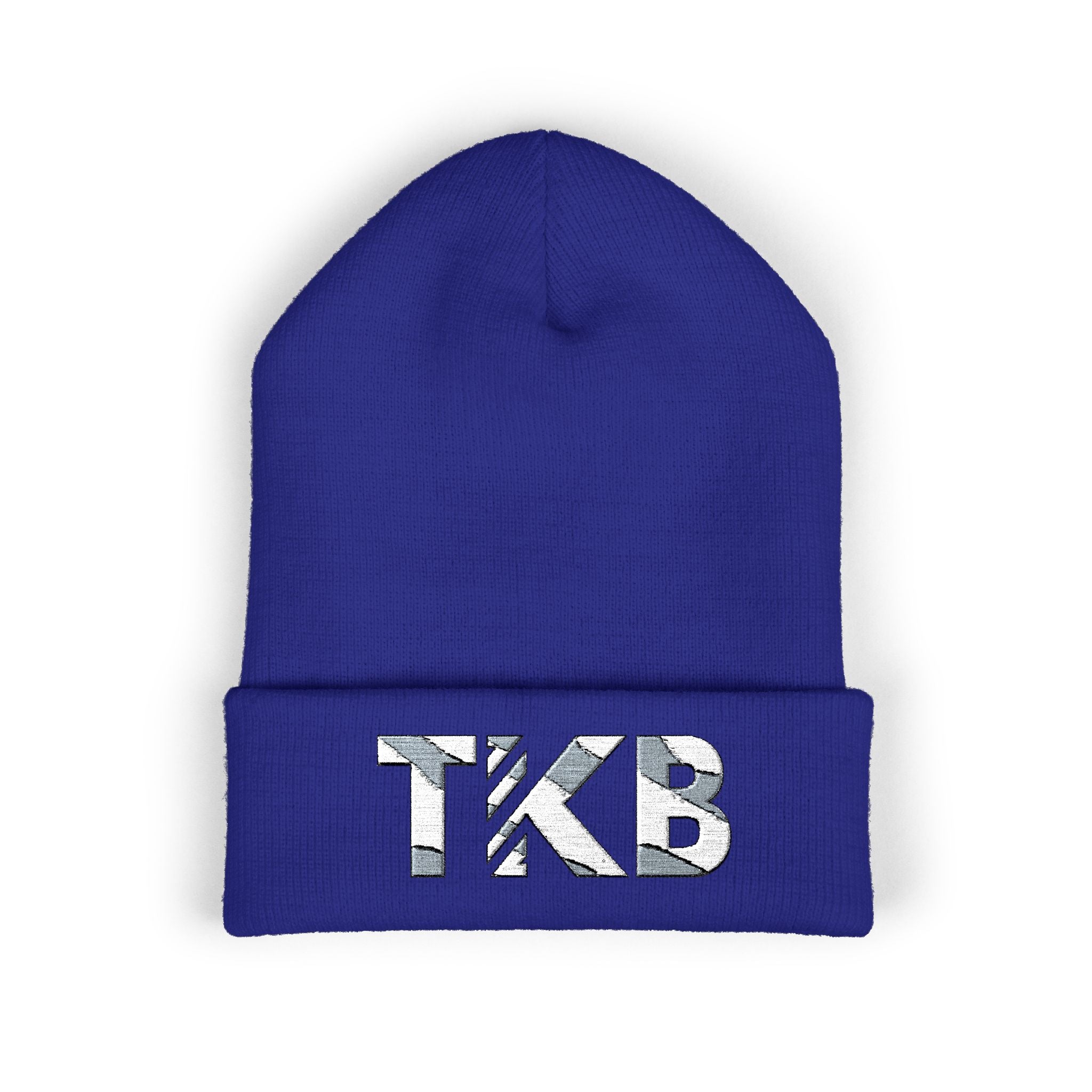 'TKB' Camo-logo Cuffed Beanie