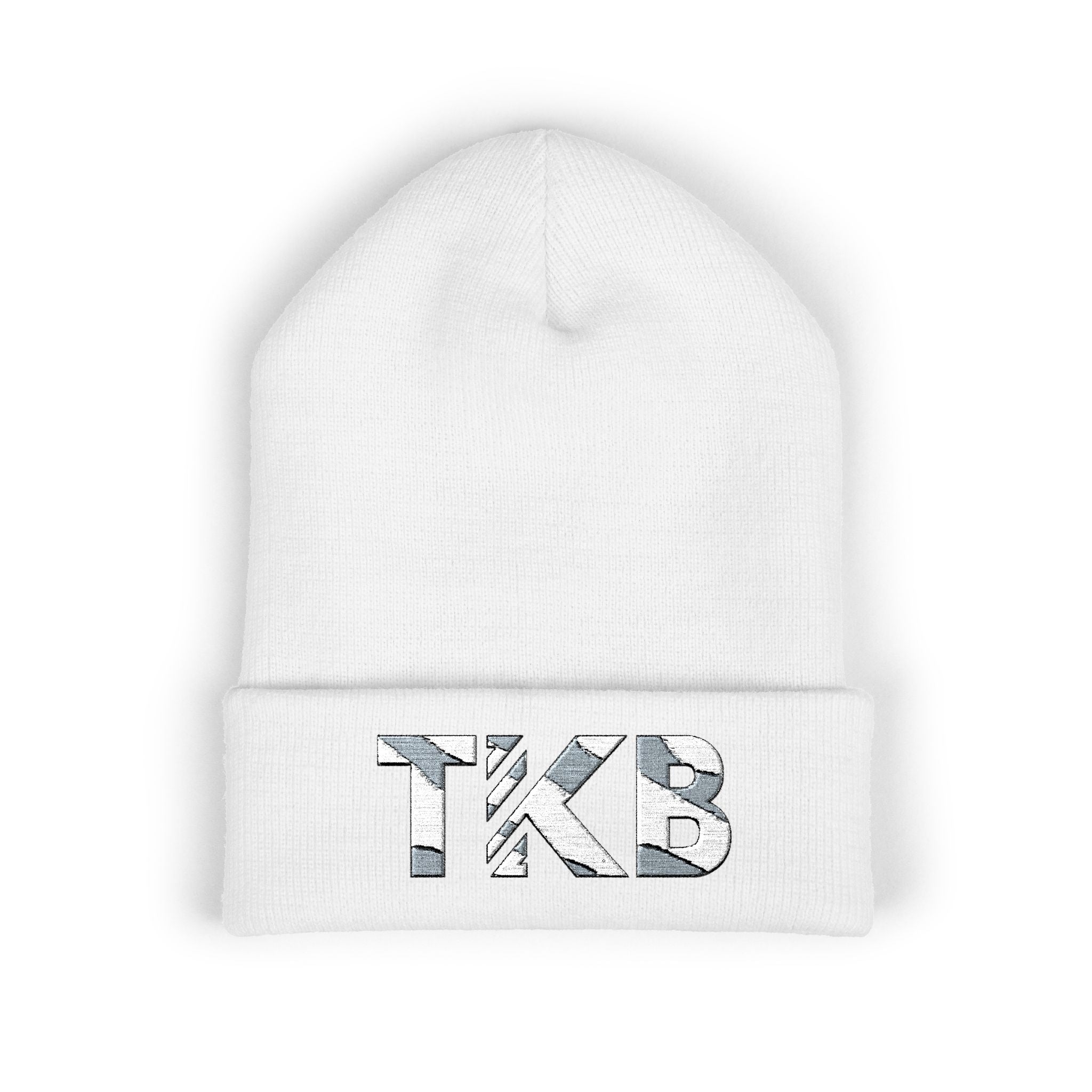 'TKB' Camo-logo Cuffed Beanie