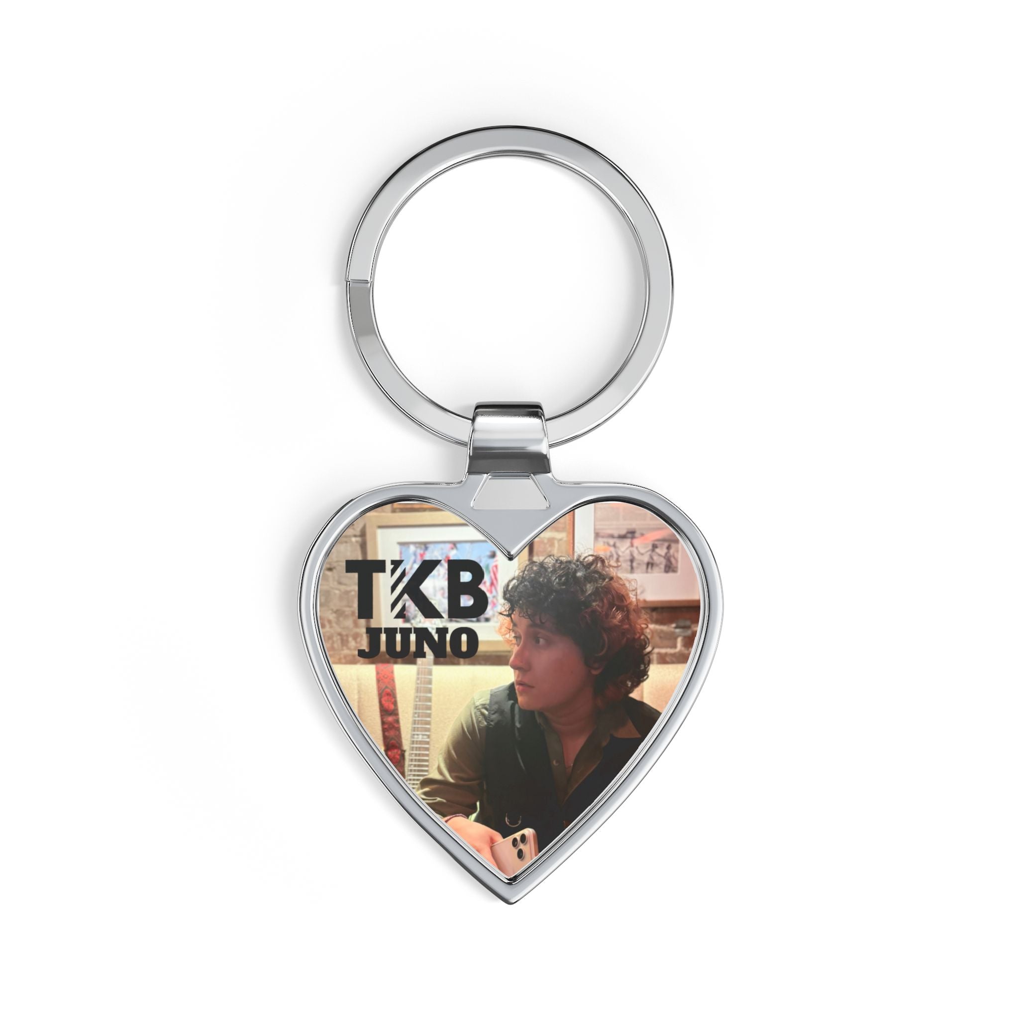 ON SALE! "You're so cute I could put you in my pocket" JUNO Heart Keychain