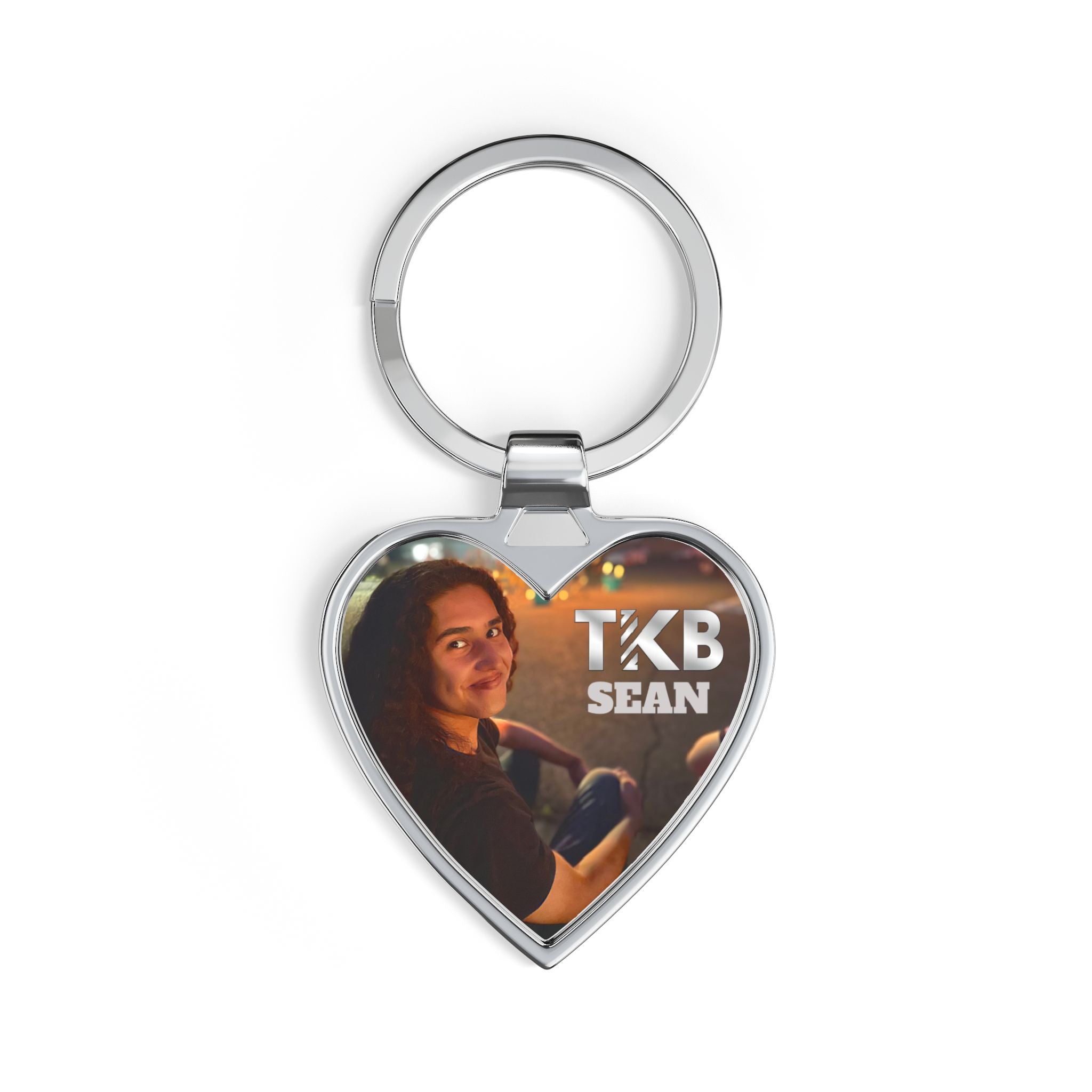 ON SALE! "You're so cute I could put you in my pocket" SEAN Heart Keychain