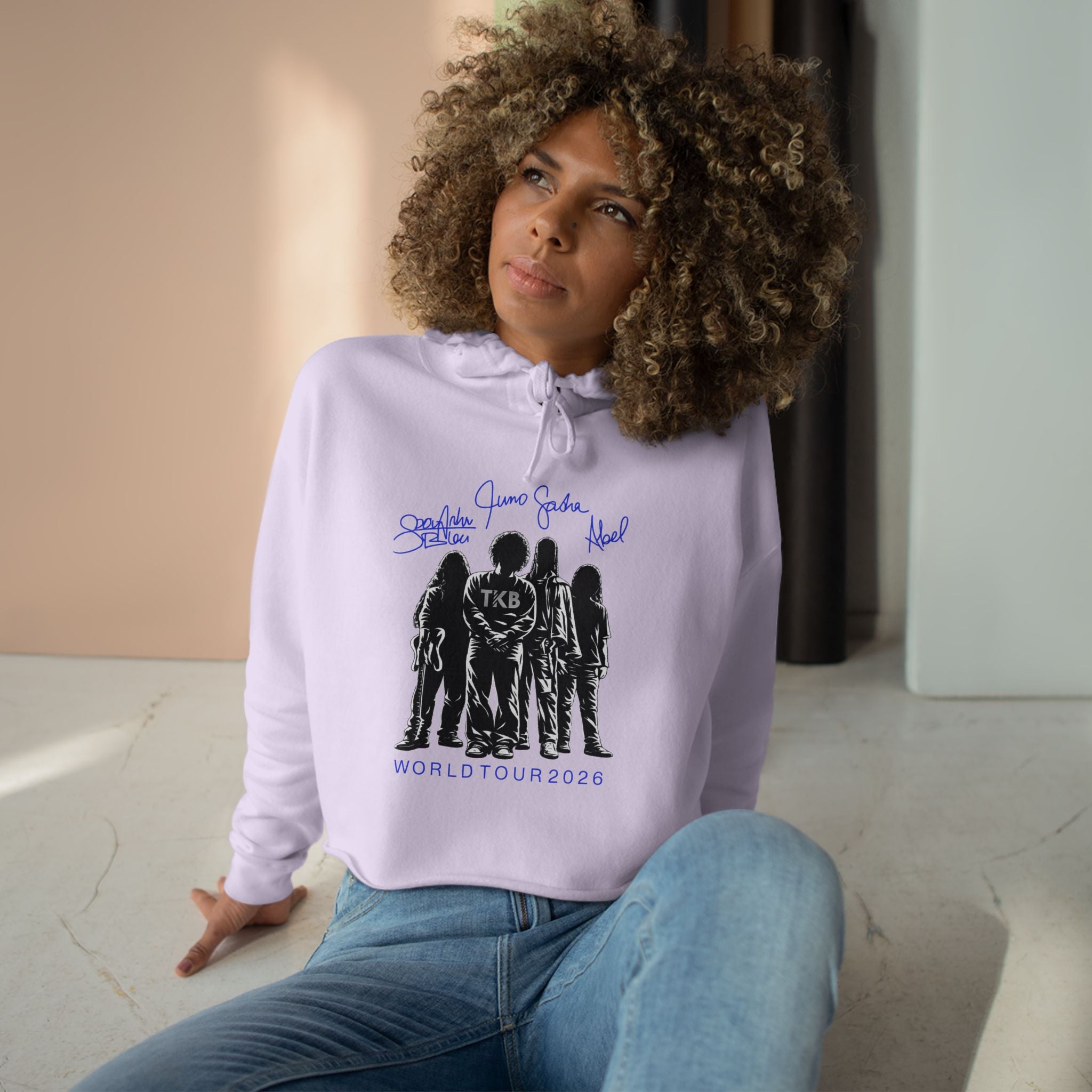 TKB Crew Cropped Hoodie