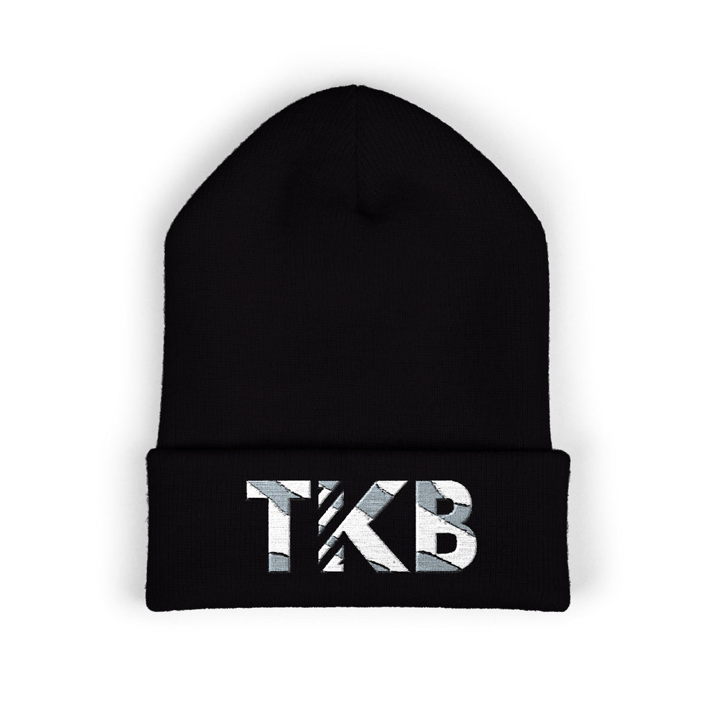 'TKB' Camo-logo Cuffed Beanie