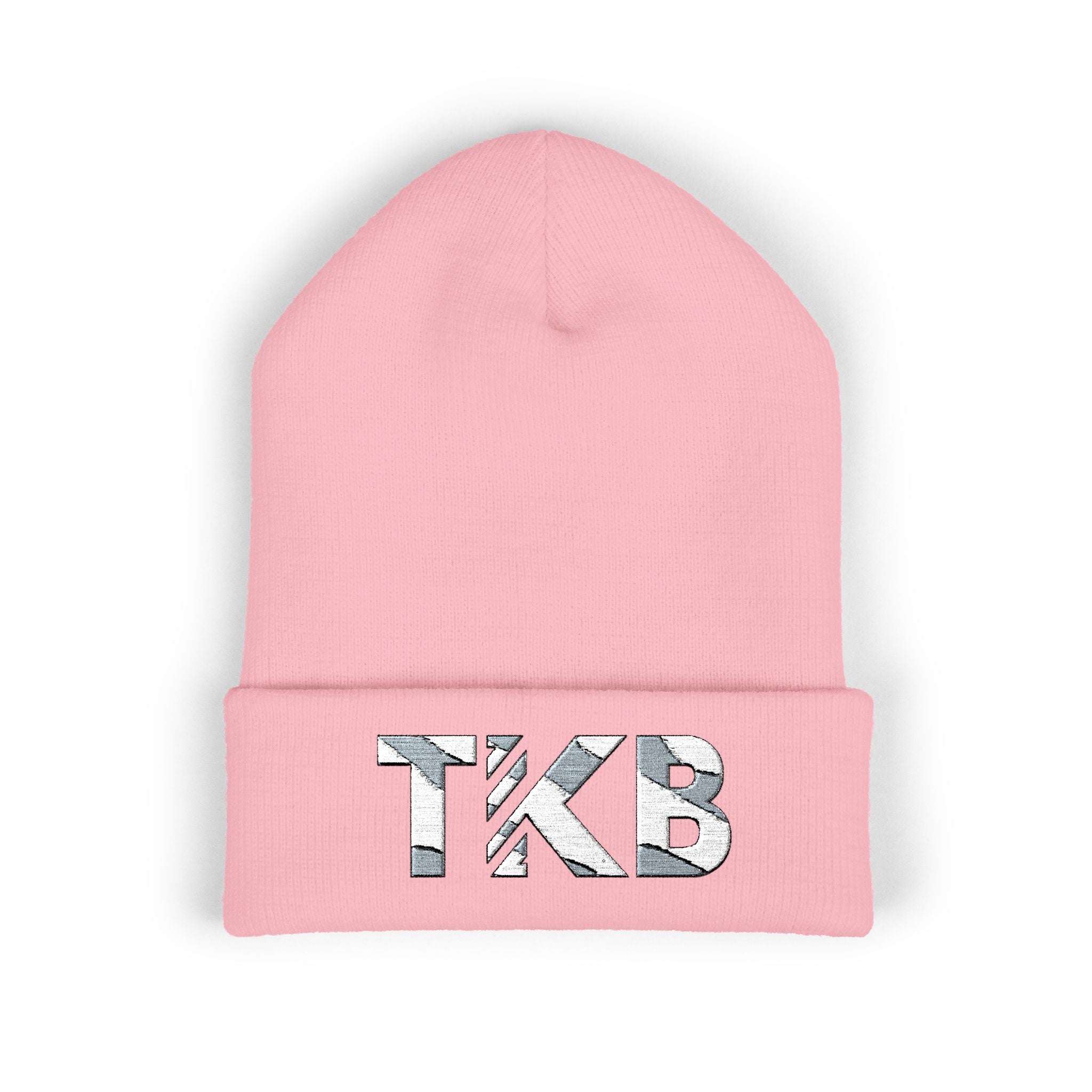 'TKB' Camo-logo Cuffed Beanie